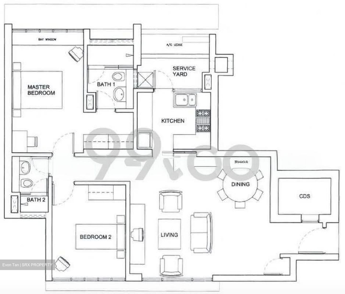 The Trumps (D14), Condominium #587025051
